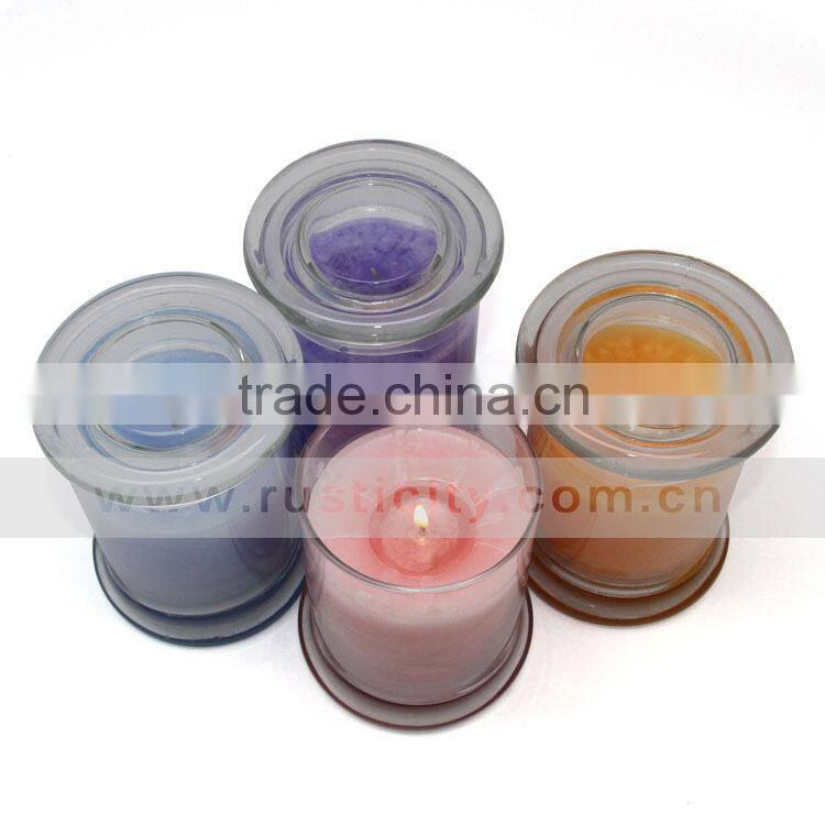 Flameless customized high value crystal candle making