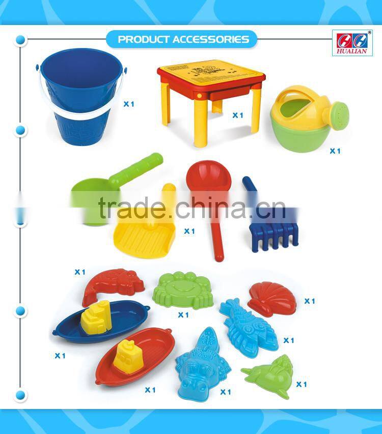 2015 Summer Toy Set Sand and water table beach sand bucket