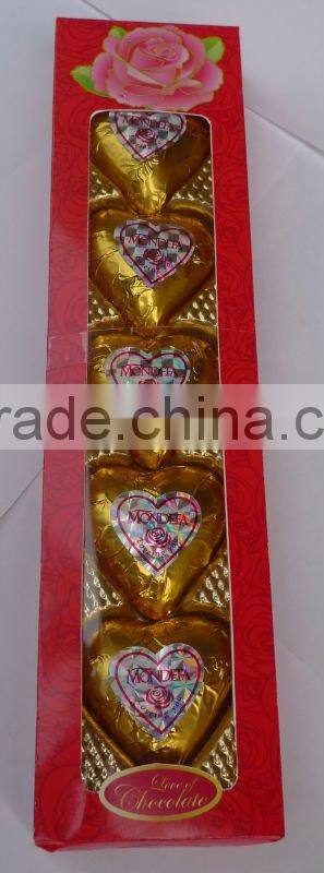 V-006 5PCS heart Chocolate 60g