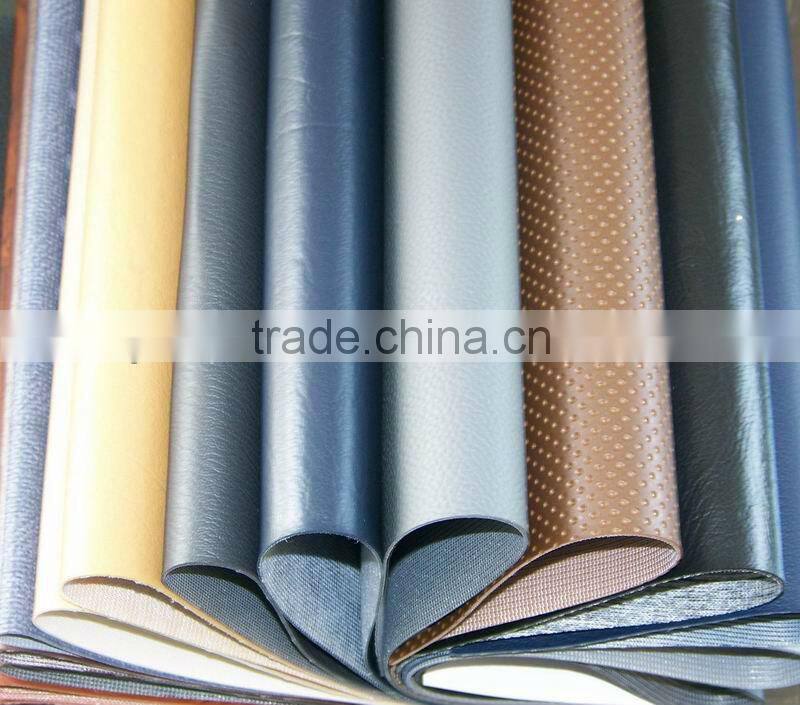 PVC leather for car seat/PVC leather car seat cover with cheap price
