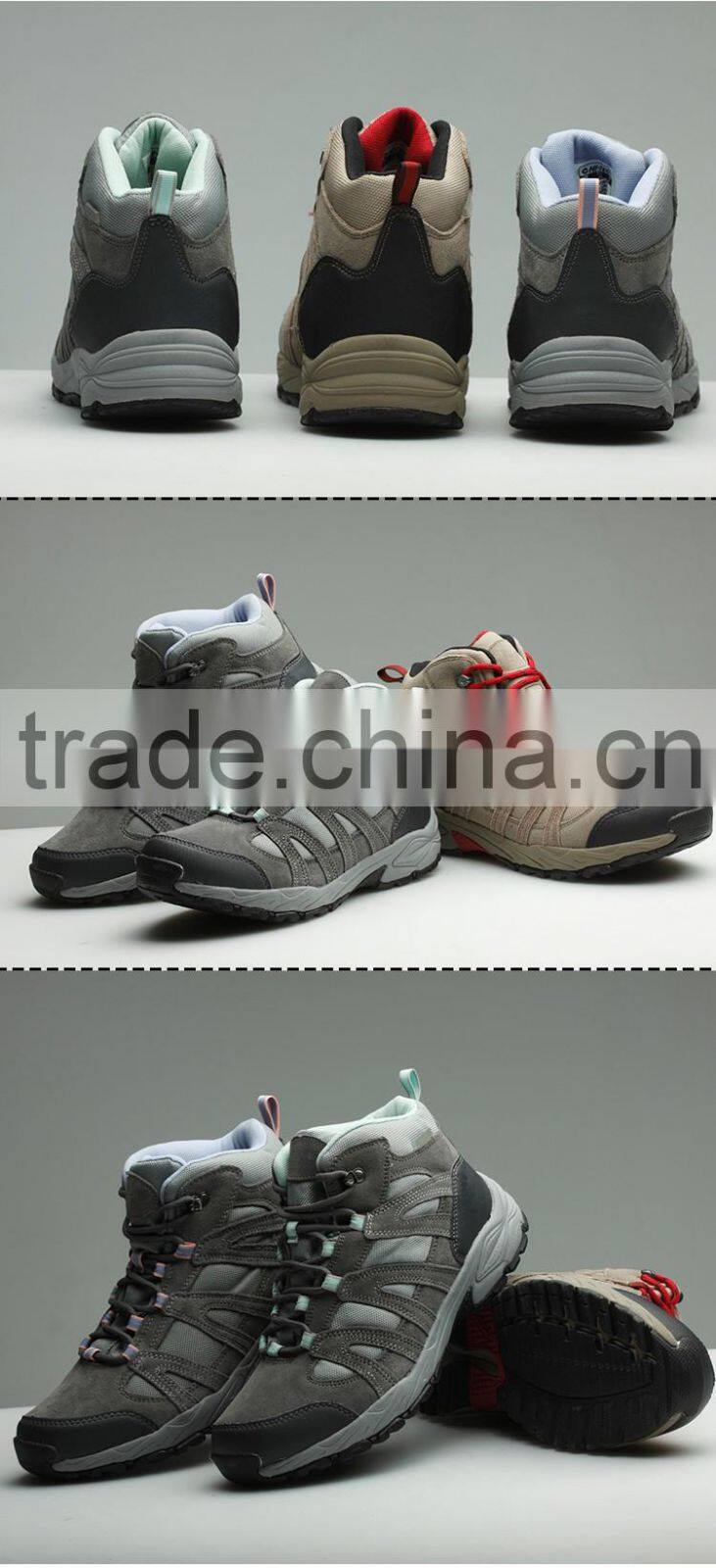 China factory customize waterproof hiking shoes men mountain outdoor shoes climbing shoes men women trekking shoes