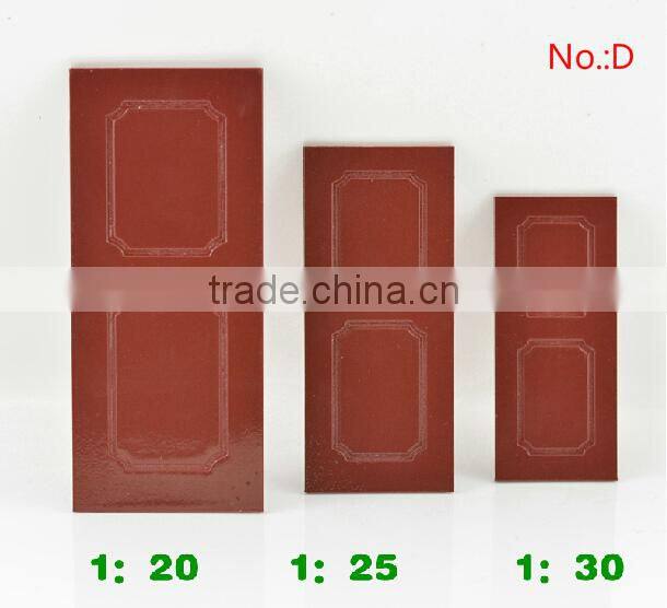 scale model door in building model materails