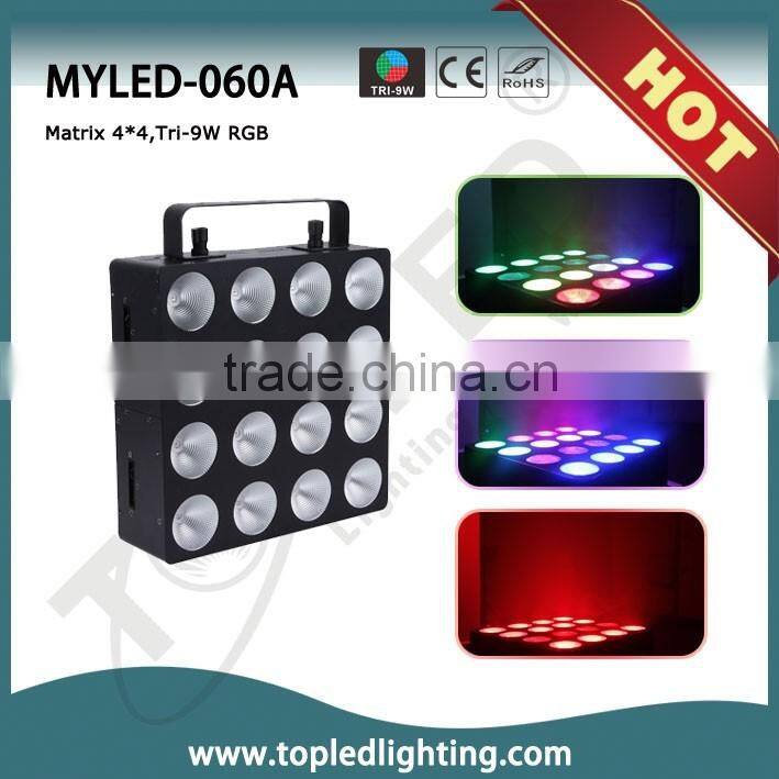 Indoor COB LED Matrix Light 155W 4x4 3 in 1 RGB Light