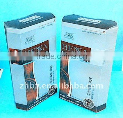 gold stamping pvc packaging box