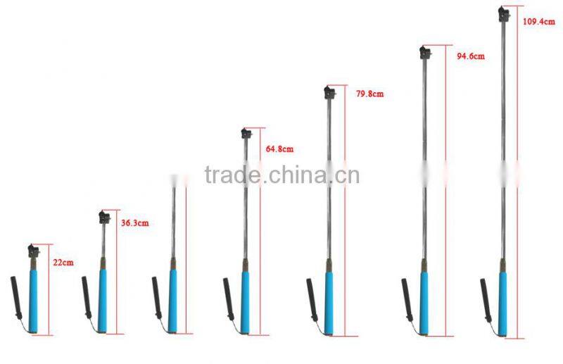 colorful Flexible Monopod Self-portrait Camera Monopod Smart mobile phone monopod