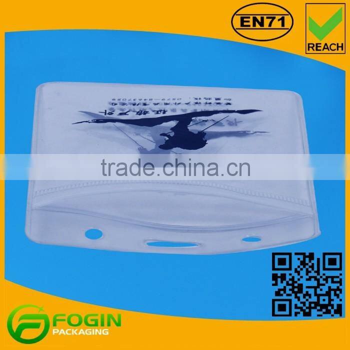 Pink Custom Waterproof Makeup PVC Zipper Small Cosmetic Bag Wallet Bag