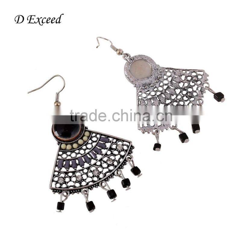 2016 Hot New Designs Ladies/Women's Vintage Jewellery Earrings Bohemian Style Tassels Gold/Silver Plating Drop Earrings