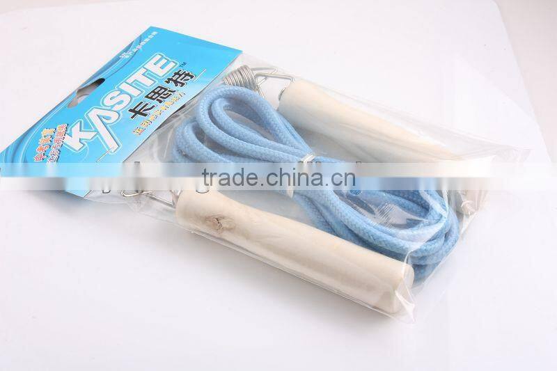 PVC Skipping rope Jump rope with wooden handles
