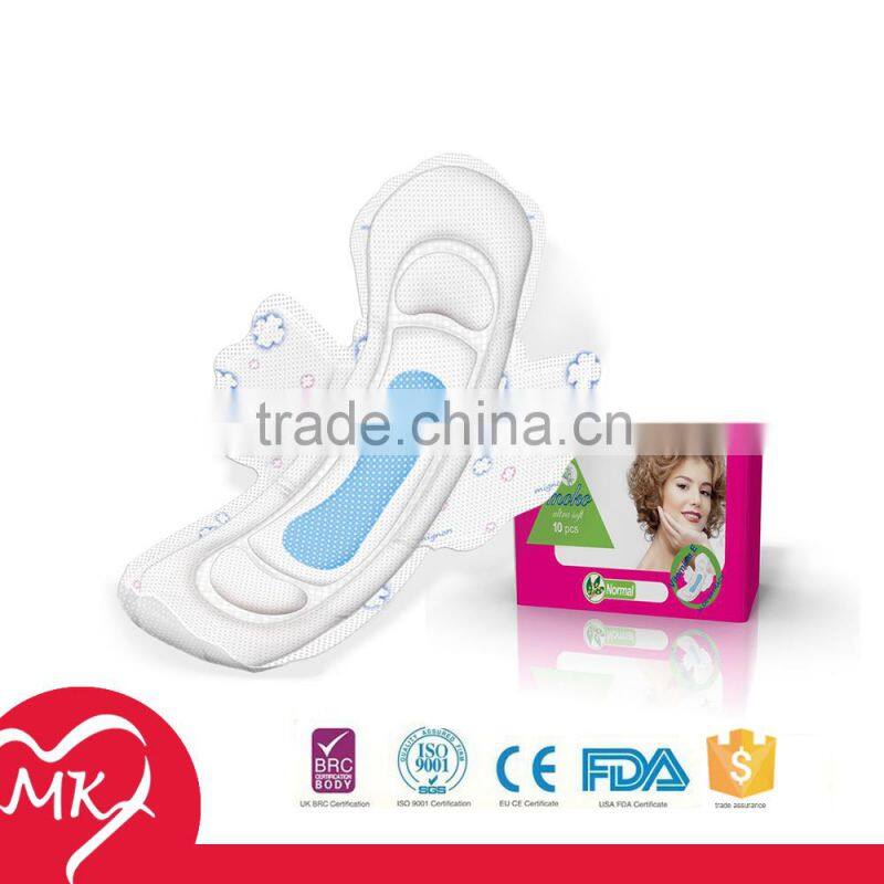 Regular/Super/Overnight/Maxi wholesale Anion sanitary pad feminine herbal sanitary pads medical tampon with wings