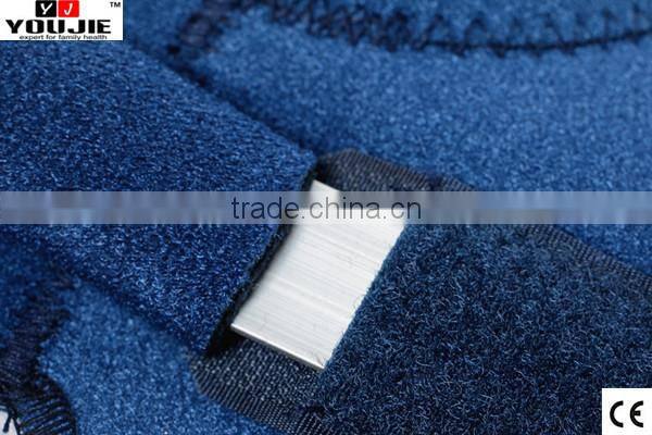 Metal splint knee pad open patella knee support belt with high quality