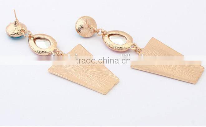 europe style acrylic material free sample diamond earring