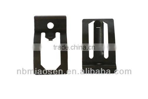 Silica sol casting hinge Painted black