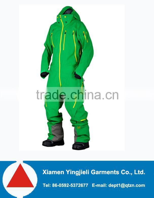 2014 Ski outdoor jackets one piece snow suits adults cheap ski clothes