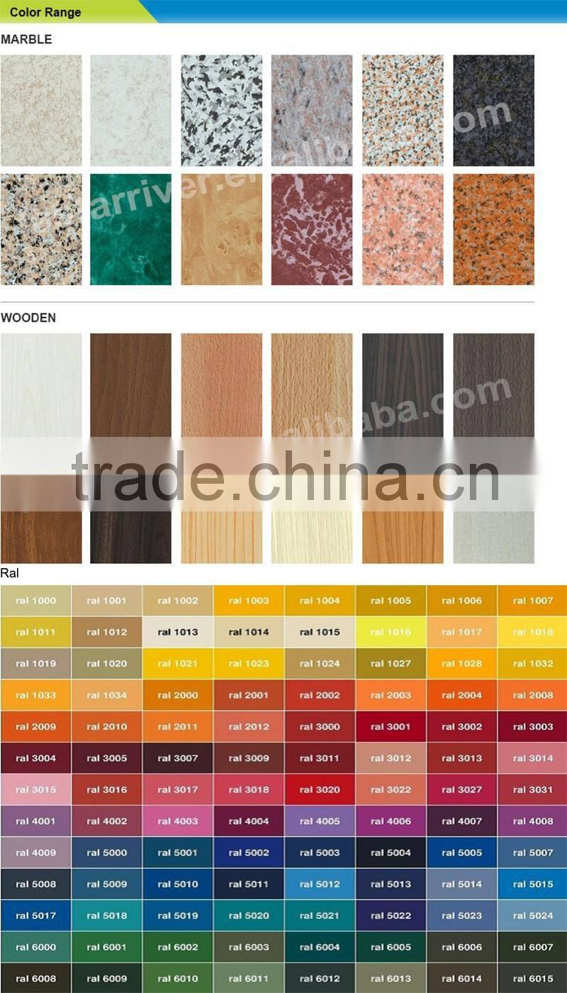 Alibaba china alloy PE/PVDF coated color prepainted aluminum coil