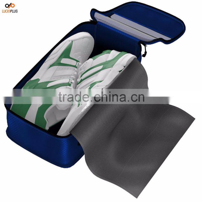 Luckiplus Shoe Bag - Convenient Packing System For Your Shoes When Traveling Navy