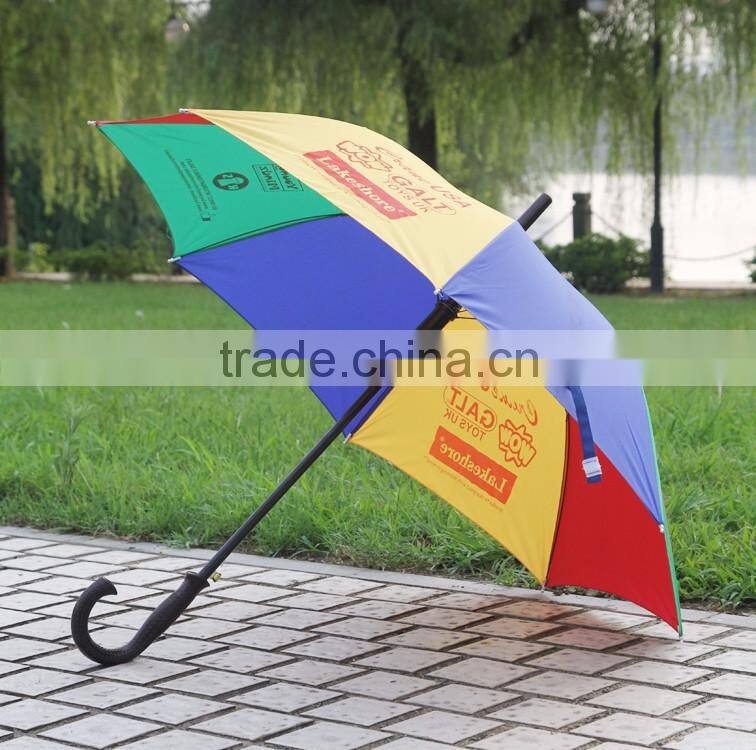 Make your brand be more popular 23" straight promotion price umbrella