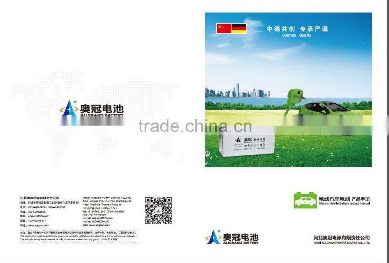 high qulity electric vehicle recharge battery 6EVF(J)135AH