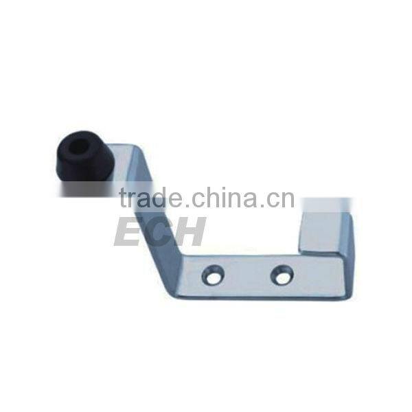 Stainless steel office door stopper with hook