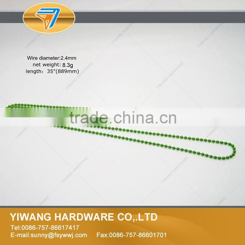 Fancy Electroplating Bead Chain Necklace