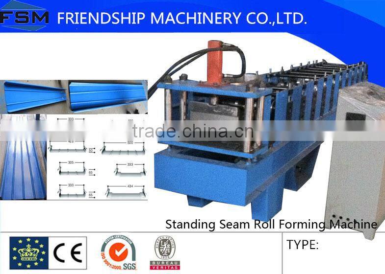 Standing Seam Metal Roof Machine Making Large Span Roof