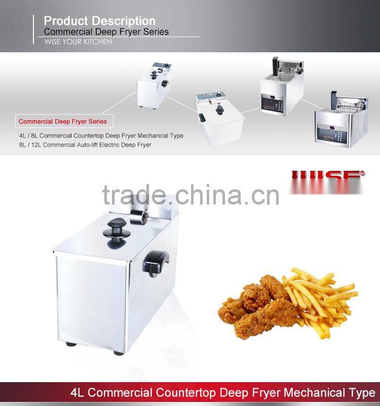 Top Quality Digital 4L Deep Fryer Thermostat Mechanical Type Restaurant Use