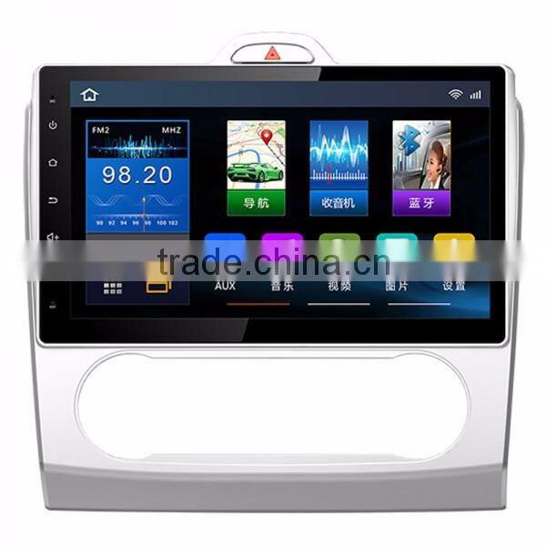 Whole sale 10.2 inch car audio stereo multimedia system with gps,wifi,bt,mirror link for FORD FORCUS