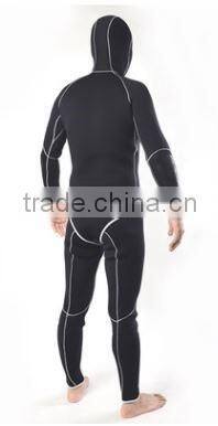 Neoprene wetsuit with hood, diving wetsuit
