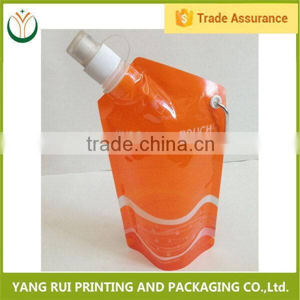 New china products for sale Leak Proof plastic bag drinks,spout bag for honey