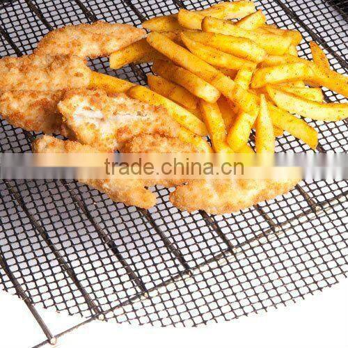 Non-stick Oven Crisper Sheet /Cooking Mesh-PTFE coated, no mess for crisp chips