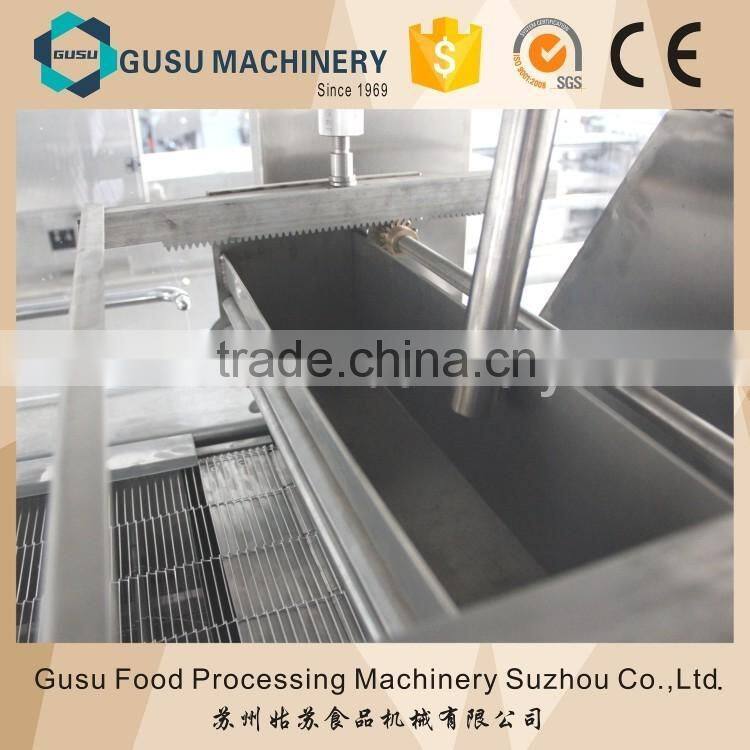 Hot selling small chocolate enrobing machine 600mm for mini factory