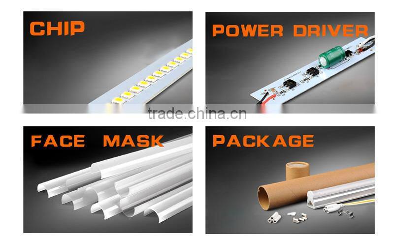 Manufacturer Energy saving high quality epistar chips t10 t5 t8 12v led fluorescent tube light lamp