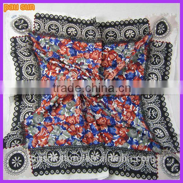 top designer 100% silk scarf rectangular silk scarf