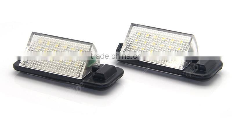 New design Emark E4 12V Led Number Plate Unit for bmw E36