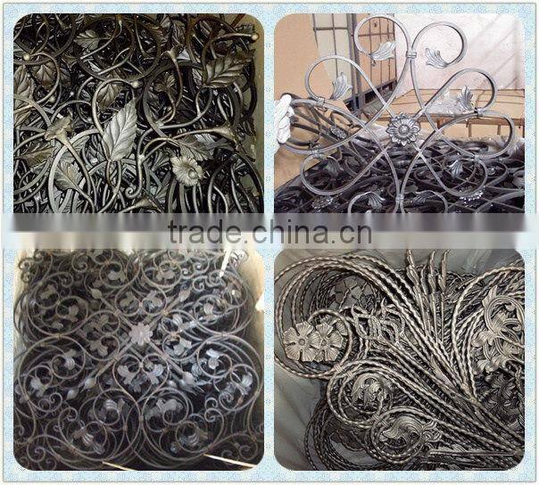wrought iron rosette