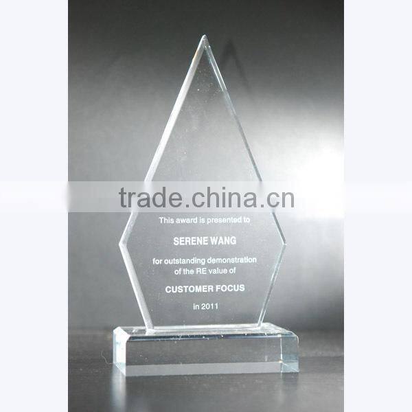 acrylic trophy components