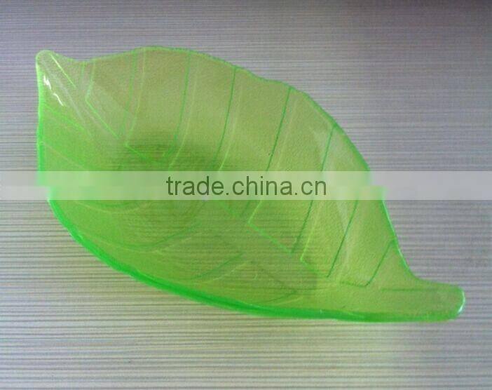 small colorful snack plates set