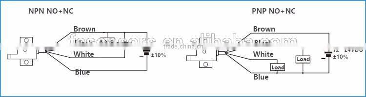 5mm slot width 4 wires U-shaped photoelectric sensor with CE certificate