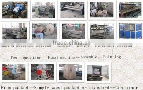 PP PS plastic profile extrusion line