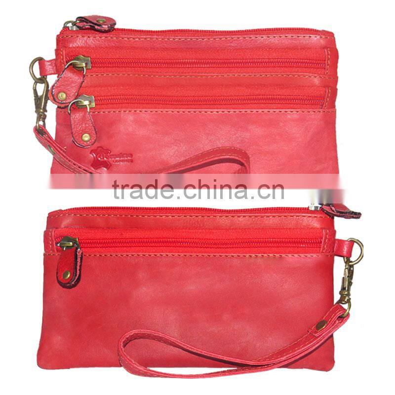 Leather ladies wallet