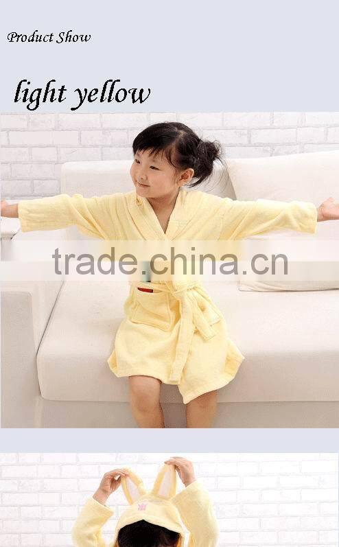 Lovely Animal Bathrobe Children Thick Bathrobe Velour Boutique Clothing Robe
