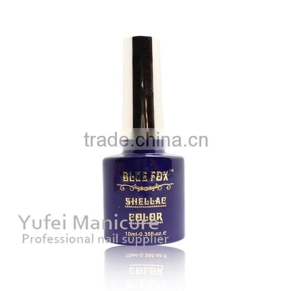 Blue fox 10ml soak off uv led nail gel polish