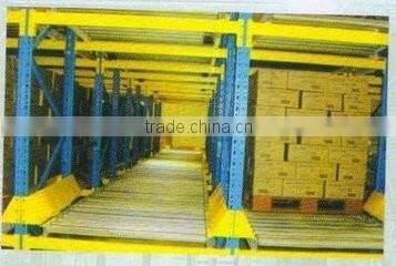 Exquisite cold rolled steel gravity pallet floating shelf