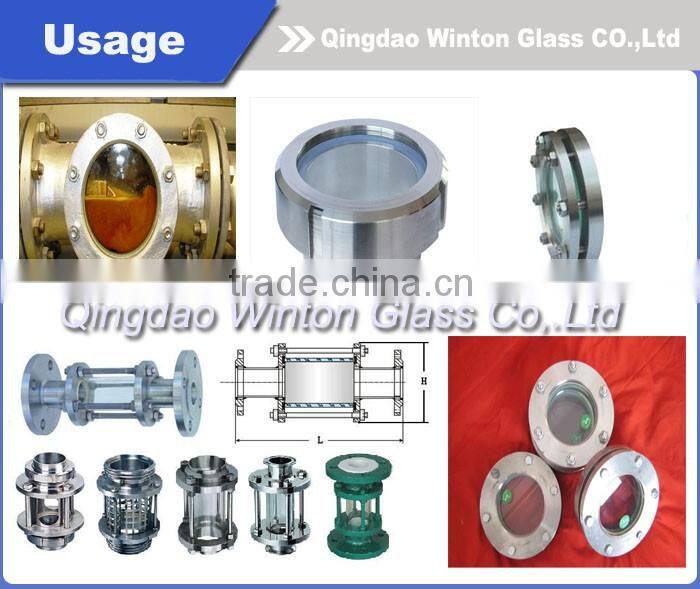 Winton Quartz Glass Plate For Sight Glass