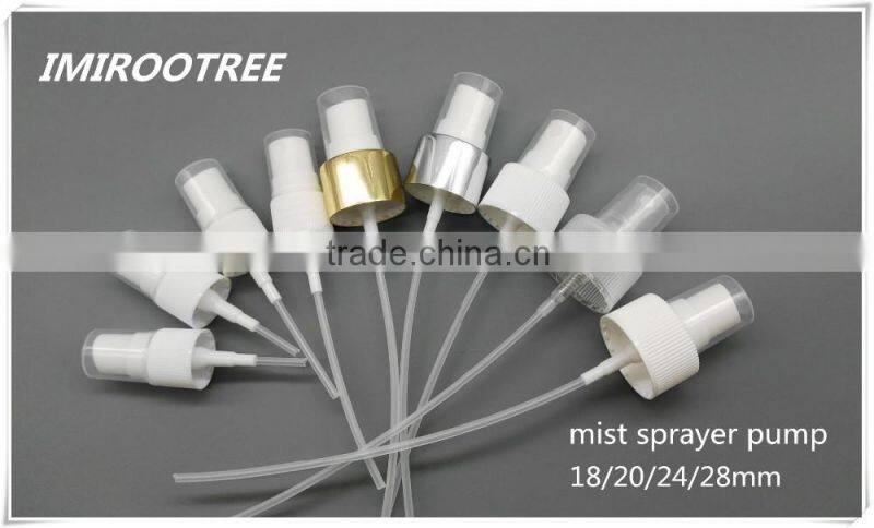 Aluminum plastic Press Cap Gold Disc Top Cap 24mm 28mm