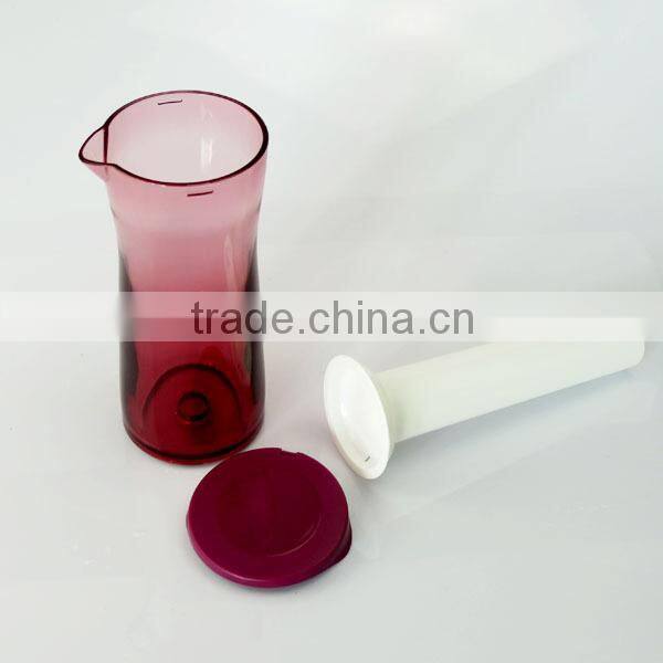 2 L plastic water jug set/Water pitcher with 4 cups