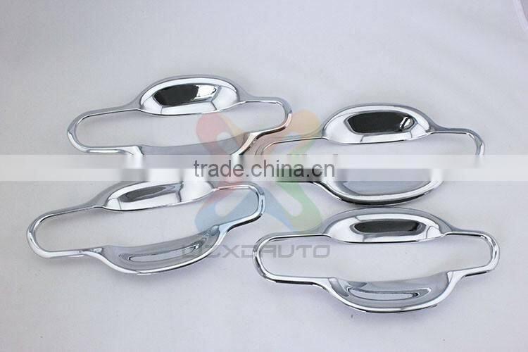 ABS CHROME 4 DOOR HANDLE BOWL INSIDE INNER COVER TRIM FOR CHANA CHANGAN CS35 2013 2014 2015