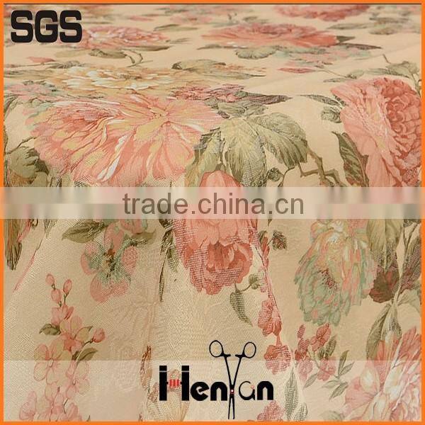 wholesale custom sequin jacquard damask table runner