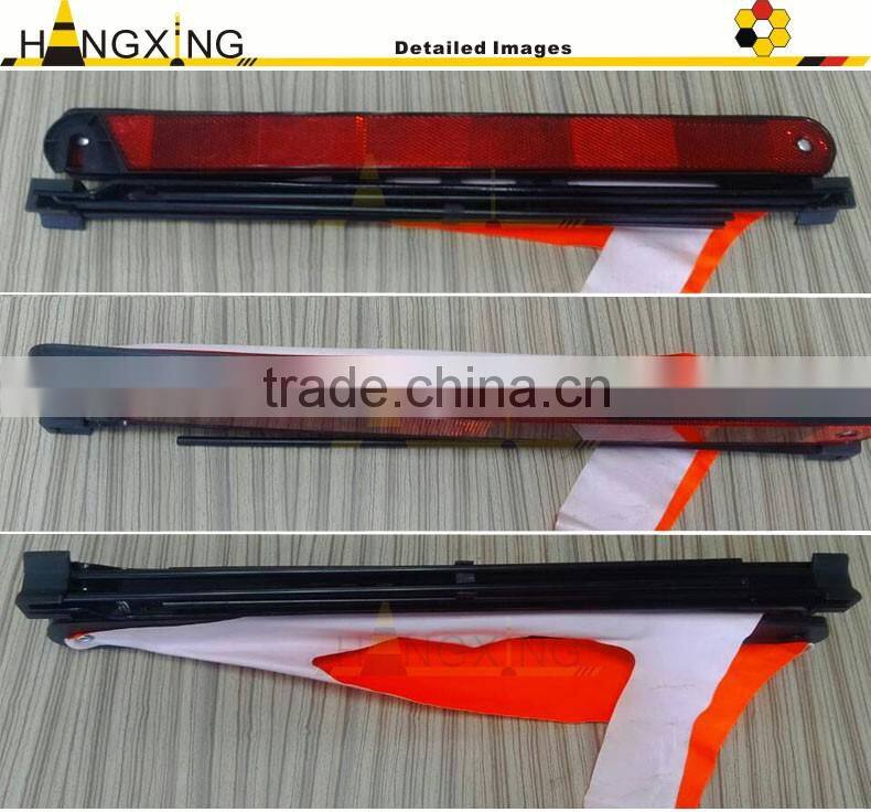 WT04 Cloth Plastic Car Warning Triangle Kit