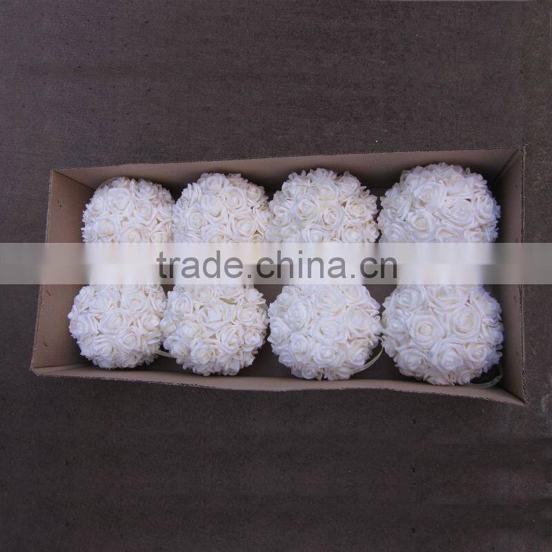 latest design wedding flower balls with crystals for wedding decor