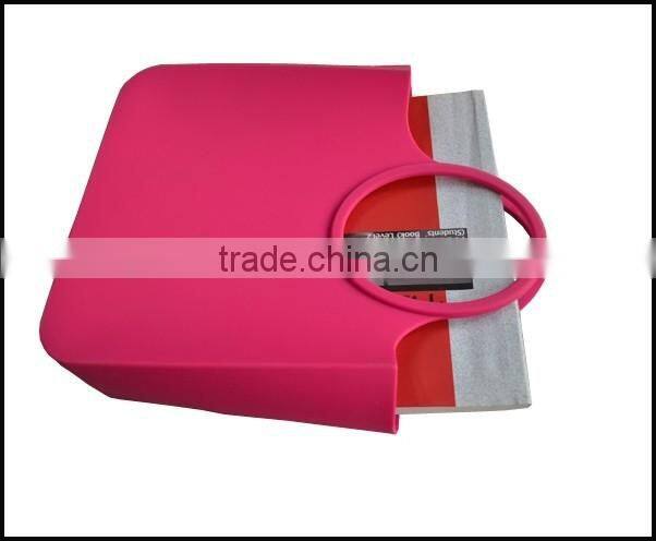 Fashion BPA free waterproof silicone beach woman handbag